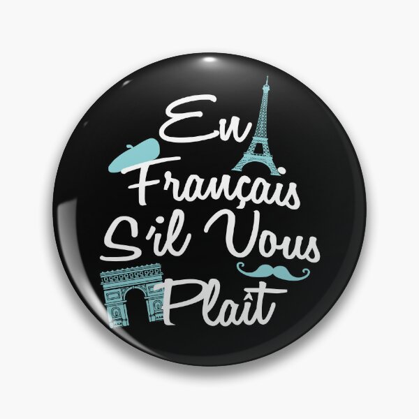 Item preview, En Francais S'il Vous Plait French Language designed and sold by TheInkElephant.