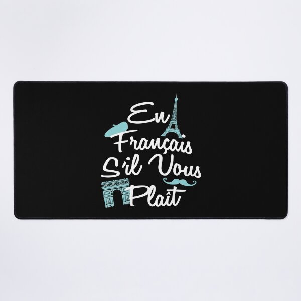 Item preview, En Francais S'il Vous Plait French Language designed and sold by TheInkElephant.