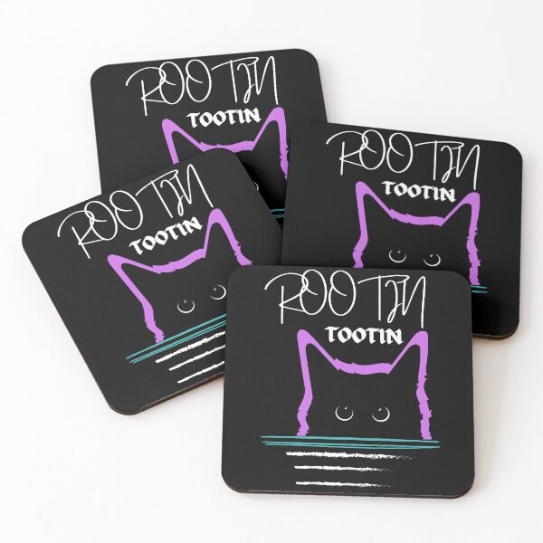 Item preview, Rootin Tootin black cat T-Shirt designed and sold by Strale25kv.