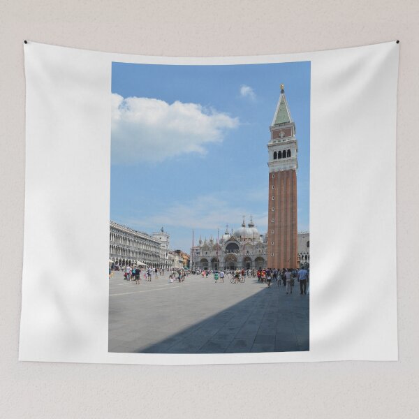 Item preview, 6 June 2017 People in Piazza San Marco near the tower in Venice, Italy designed and sold by oanaunciuleanu.