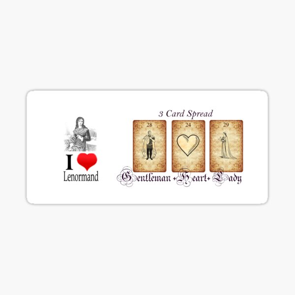 Item preview, I love Lenormand designed and sold by artReall.