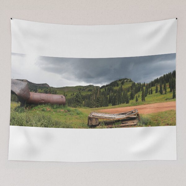 Item preview, Machinery at Kennebec pass area (panorama) designed and sold by zumi.