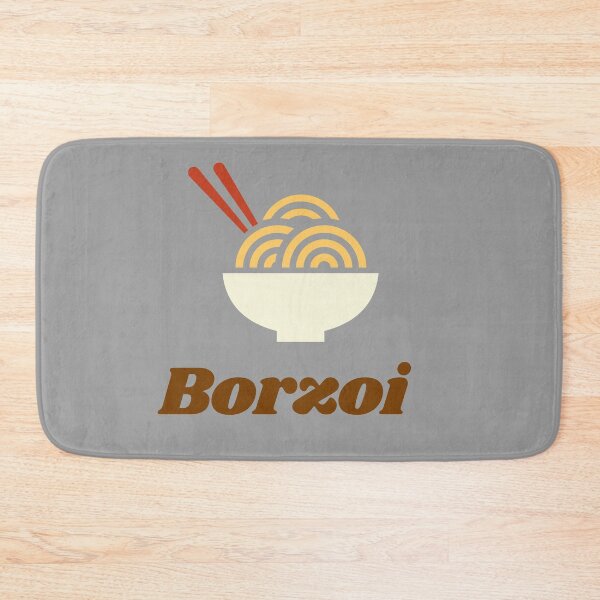 Item preview, Borzoi - The noodle dog designed and sold by Hallamalla.