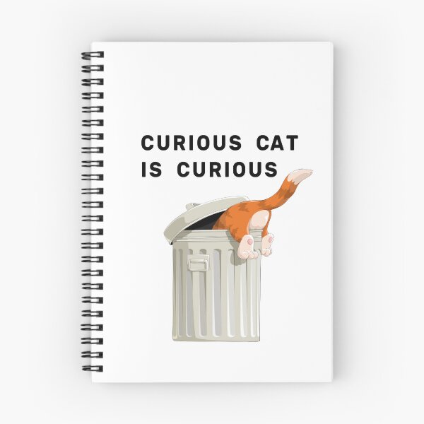 Item preview, Curious Cat is Curious designed and sold by NameThatShirt.