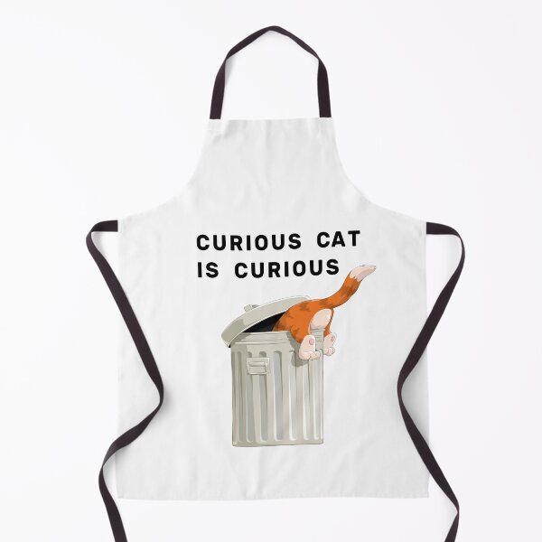 Item preview, Curious Cat is Curious designed and sold by NameThatShirt.