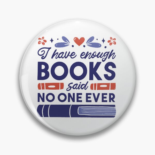 Item preview, Enough Books Quote Design designed and sold by Palteeshop.