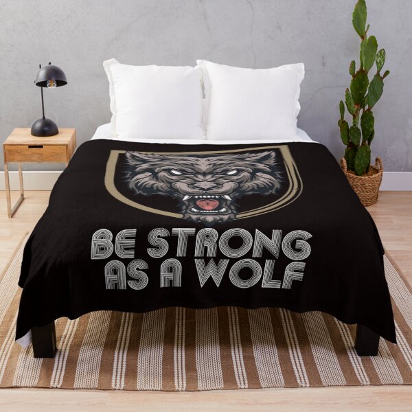 Item preview, Be Strong As A Wolf designed and sold by shirtlees.