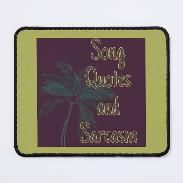 Item preview, Song and Sarcasm  designed and sold by RetroPalmTree.