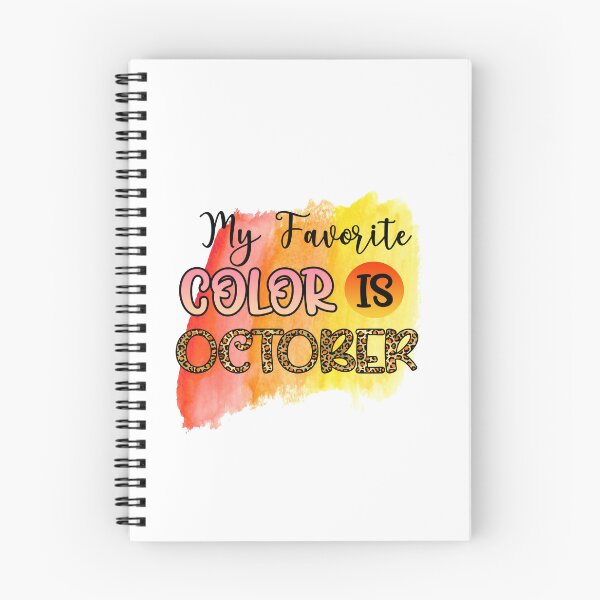 Item preview, My Favorite Color is October  - Fall Thanksgiving Gifts designed and sold by younghopes.