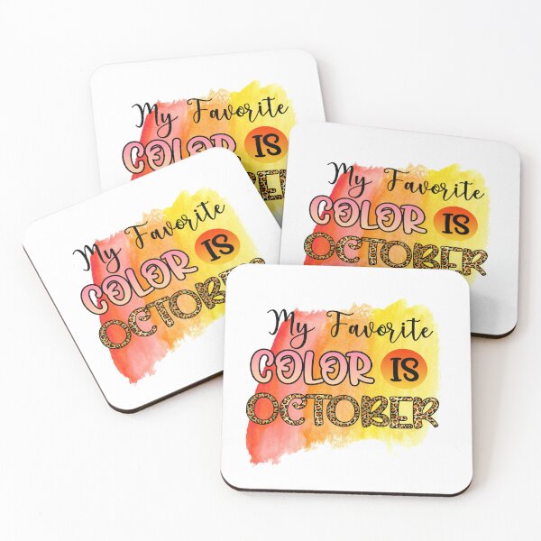 Item preview, My Favorite Color is October  - Fall Thanksgiving Gifts designed and sold by younghopes.