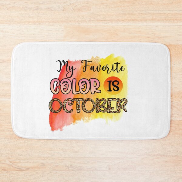 Item preview, My Favorite Color is October  - Fall Thanksgiving Gifts designed and sold by younghopes.