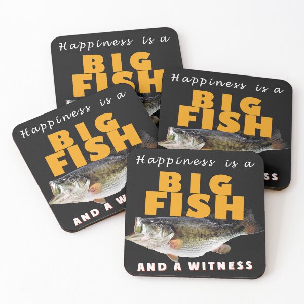 Item preview, Happiness Is A Big Fish And A Witness designed and sold by UA-Shirts.