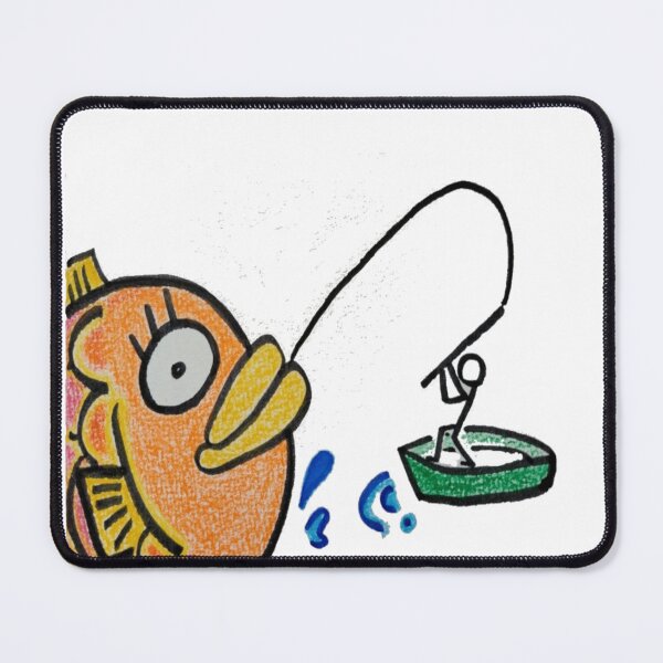 Item preview, Fish being pulled out of water by stickman designed and sold by Kira and Keiko.