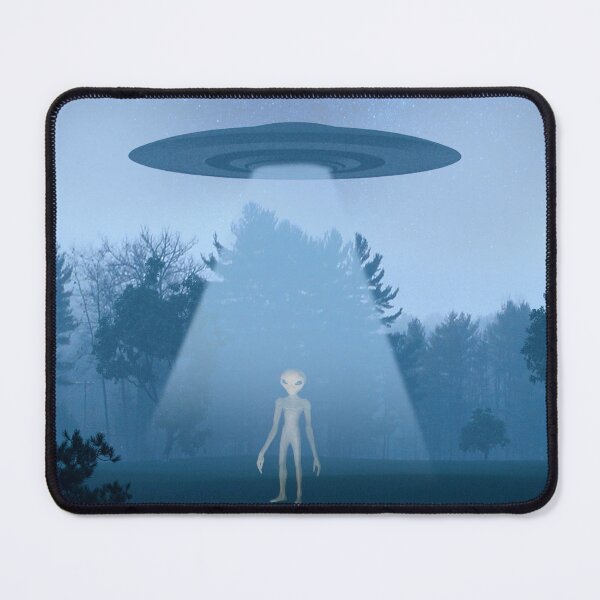 Item preview, Alien landing on Earth designed and sold by ApurwaArtShop.