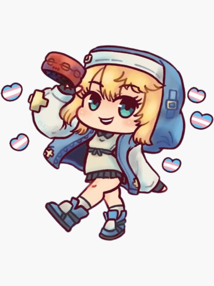 Bridget Guilty Gear season 2 Sticker for Sale by myartforyou12