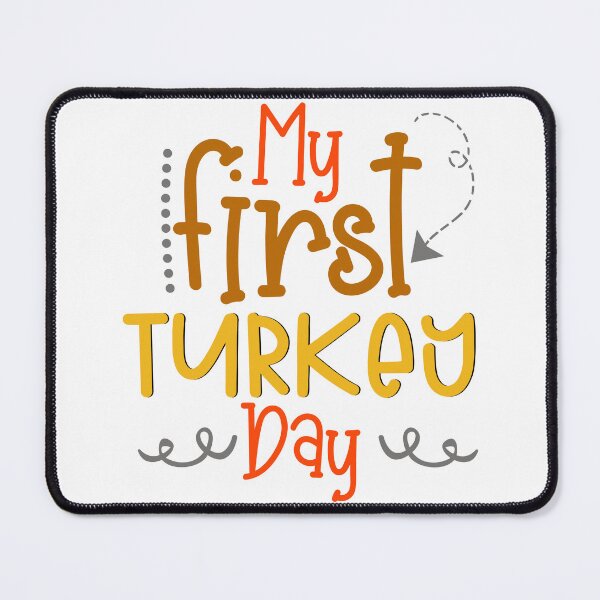 Item preview, My First Turkey Day- Fall Thanksgiving Gifts designed and sold by younghopes.