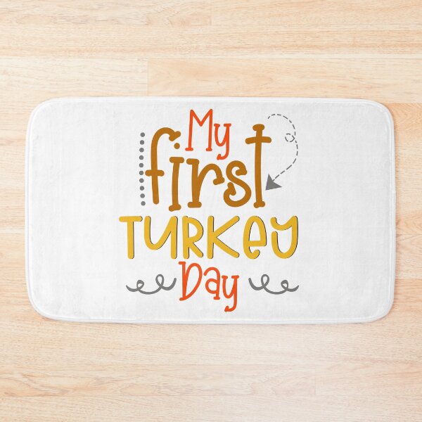 Item preview, My First Turkey Day- Fall Thanksgiving Gifts designed and sold by younghopes.