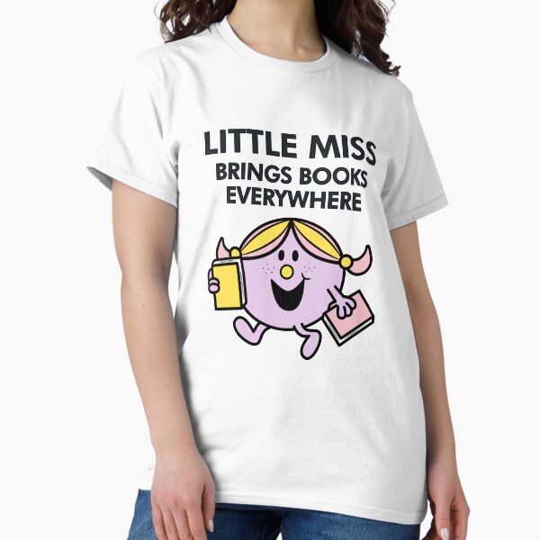 Aperçu de l'œuvre petite mademoiselle apporte des livres partout créée et vendue par indiebookster.