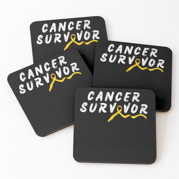 Item preview, Childhood Cancer Survivor Yellow Ribbon Awareness Support  designed and sold by AVATAR-MANIA.