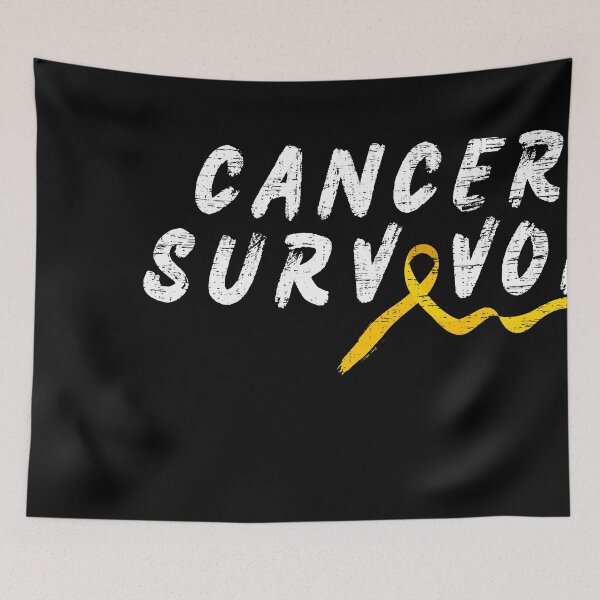 Item preview, Childhood Cancer Survivor Yellow Ribbon Awareness Support  designed and sold by AVATAR-MANIA.