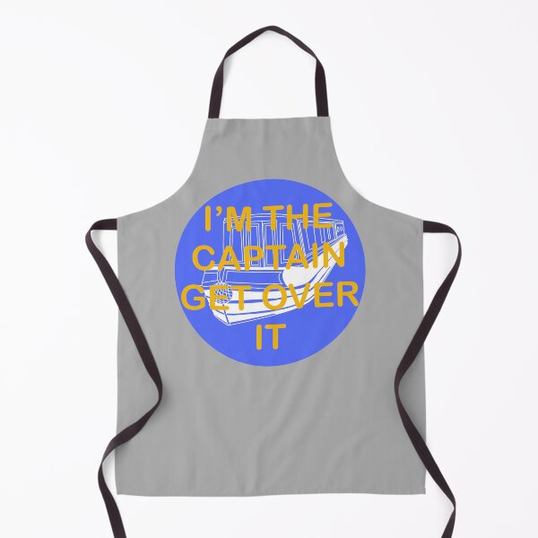 Item preview, I’m the captain, get over it! Narrowboat edition designed and sold by The Onboard Artist.