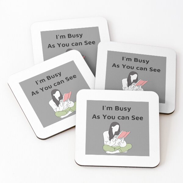 Item preview, i'm busy as you can see reading designed and sold by iamkamelo.