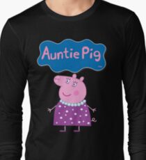 Peppa Pig, Auntie Pig, Aunt Pig Long Sleeve T-Shirt