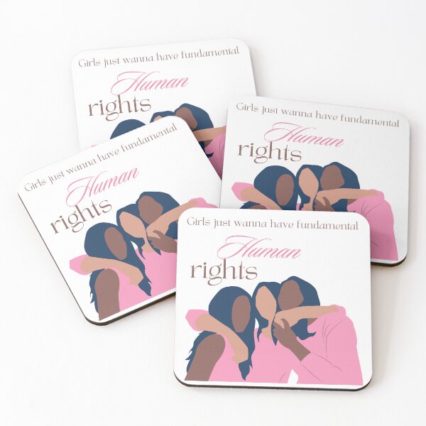 Item preview, Girls just wanna have fundamental human rights designed and sold by IvintageArt.