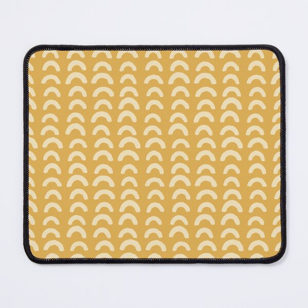 Item preview, Little yellow rainbow shapes boho pattern designed and sold by Miss-Belle.
