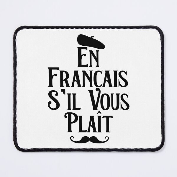 Item preview, En Francais S'il Vous Plait French Language designed and sold by TheInkElephant.