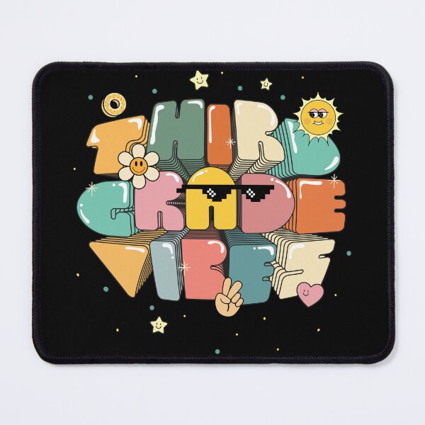 Item preview, Third Grade Vibes - 3rd Grade Team Retro 1st Day of School designed and sold by Mercheesy.
