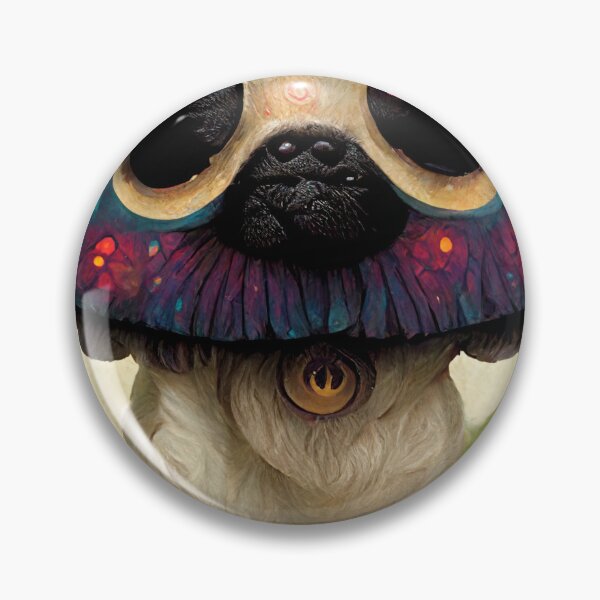 Item preview, Pugshroom designed and sold by KarmicMushroom.