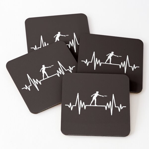 Item preview, Fribee Player heartbeat, Disc Golf, Funny Ultimate Frisbee designed and sold by Aerial Addicts.