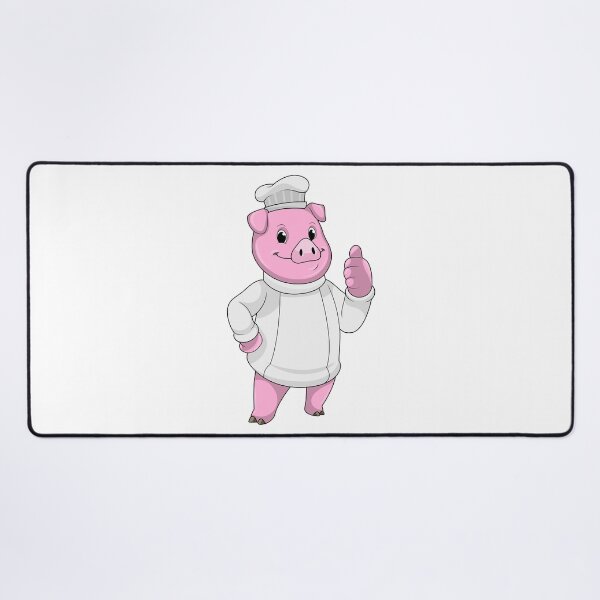 Item preview, Pig Cook Chef hat Cooking designed and sold by Snabdesign84.