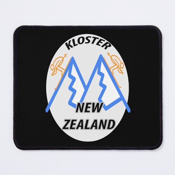 Item preview, Skiing In KLOSTER New Zealand circle designed and sold by softseller.