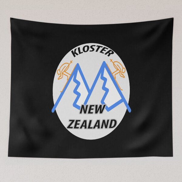 Item preview, Skiing In KLOSTER New Zealand circle designed and sold by softseller.