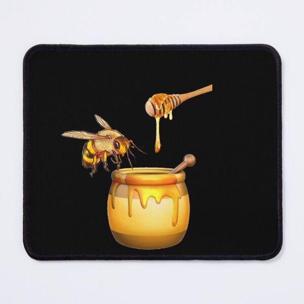 Item preview, bee eats honey funny designed and sold by Shubatdesigns.