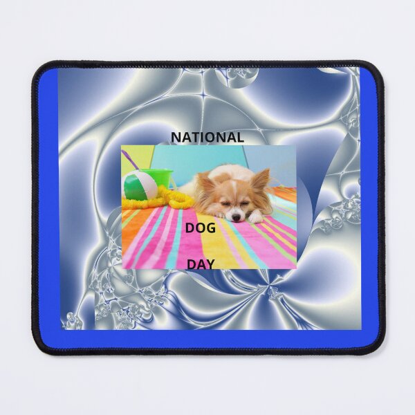 Item preview, NATIONAL DOG DAY 26TH AUGUST 2022 designed and sold by VividThreadsDesignStudio.