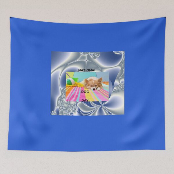 Item preview, NATIONAL DOG DAY 26TH AUGUST 2022 designed and sold by VividThreadsDesignStudio.
