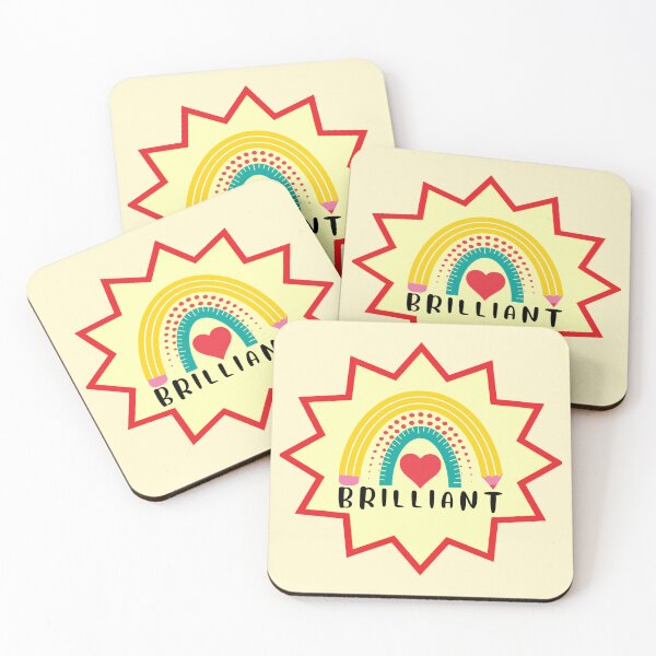 Item preview, Brilliant Funny Cute Rainbow Teacher Reward designed and sold by mayamay0.