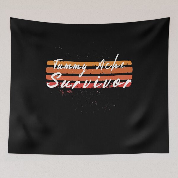 Item preview, Tummy Ache Survivor Stomachache designed and sold by Yonshop.