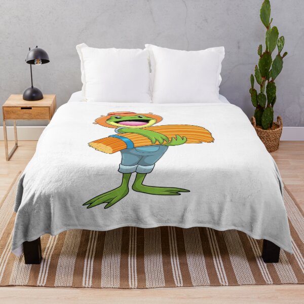 Item preview, Frog as Farmer with Straw designed and sold by Snabdesign84.