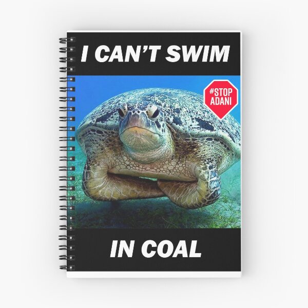 Item preview, Stop Adani - End Coal Mining in Australia designed and sold by VDKPatterns.