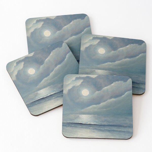 Item preview, Moonlit ocean path - mangata designed and sold by LisaLeQuelenec.