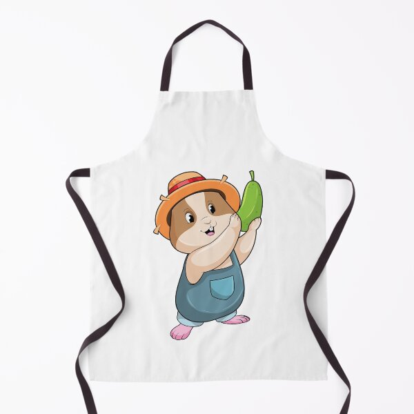Item preview, Hamster as Farmer with Zucchini designed and sold by Snabdesign84.