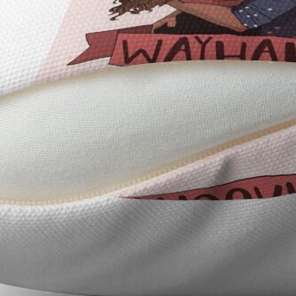 Alternate view of wayhaught 8 Throw Pillow