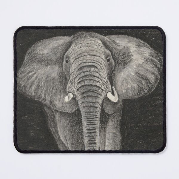Item preview, African elephant designed and sold by ReginasKunst.