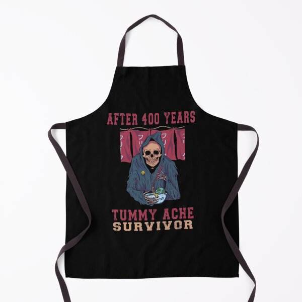 Item preview, Tummy Ache Survivor Stomachache - Halloween Skeleton designed and sold by Yonshop.