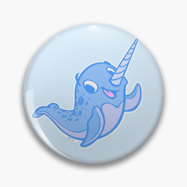 Item preview, Happy Little Ice Narwhal Waves Hi! designed and sold by RJKpoyp.