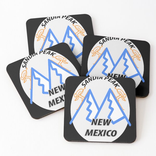 Item preview, Skiing In SANDIA PEAK New Mexico circle designed and sold by softseller.